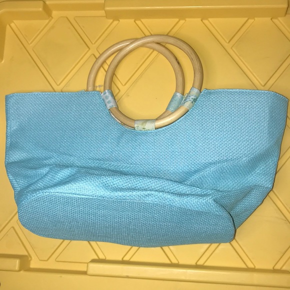 NWT Neiman Marcus straw tote - Picture 2 of 10